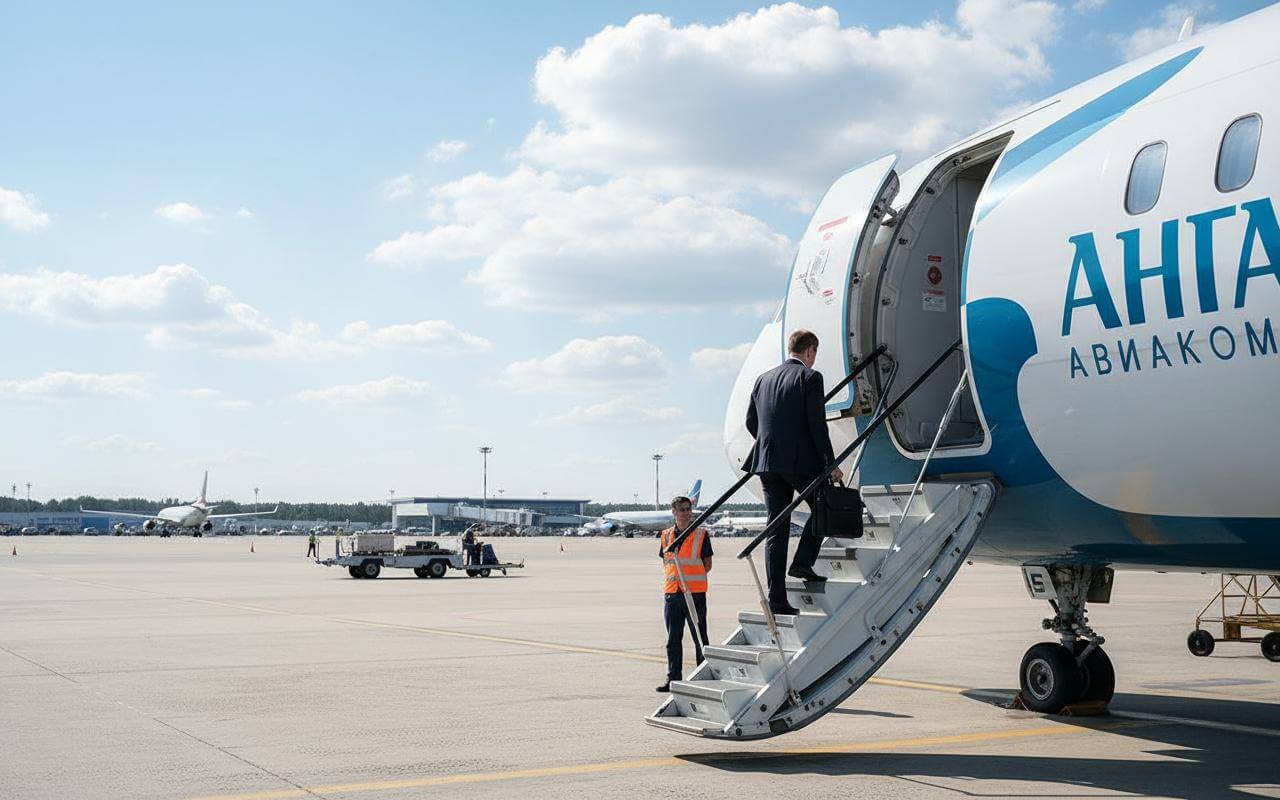 Авиакомпании «Ангара» грозит приостановка полётов