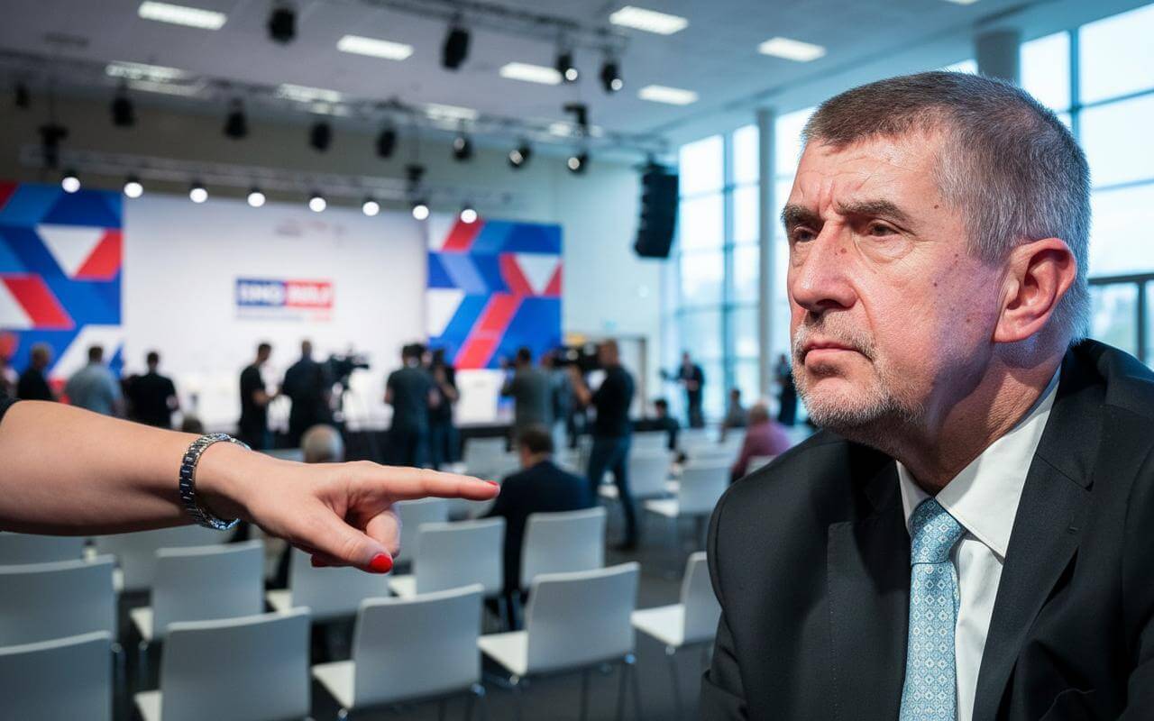 Бывшего премьера Чехии ранили костылем на предвыборном митинге