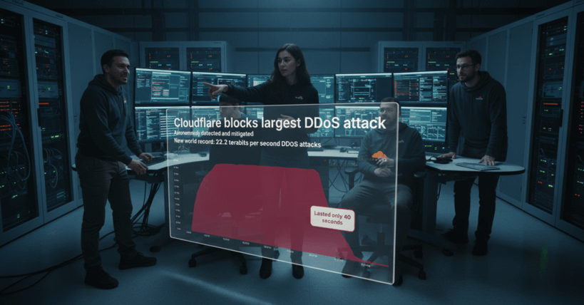 Cloudflare предотвратила крупнейшую DDoS-атаку в 22,2 Тбит/с