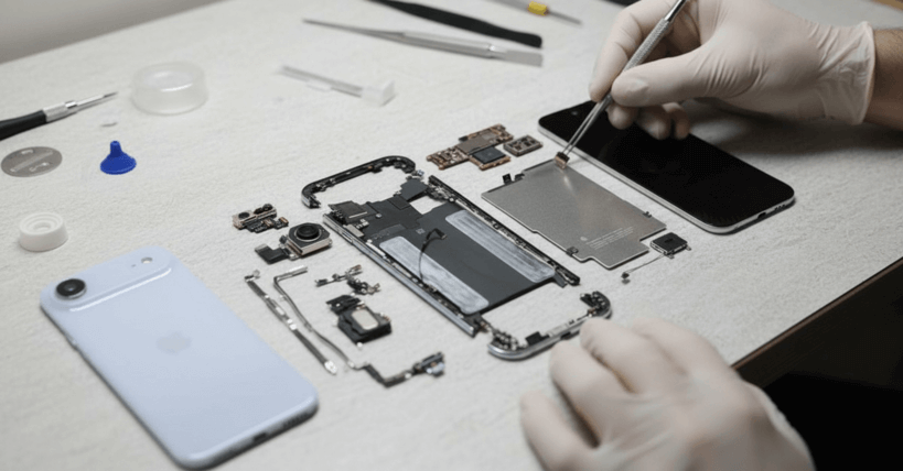 iFixit полностью разобрали новый iPhone Air