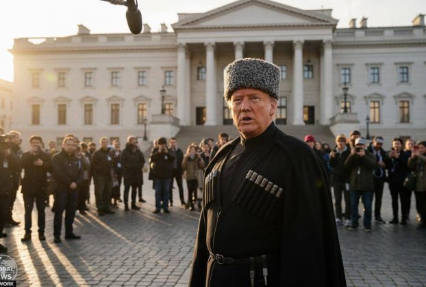 Кадыров показал видео с Трампом в черкеске у Белого дома