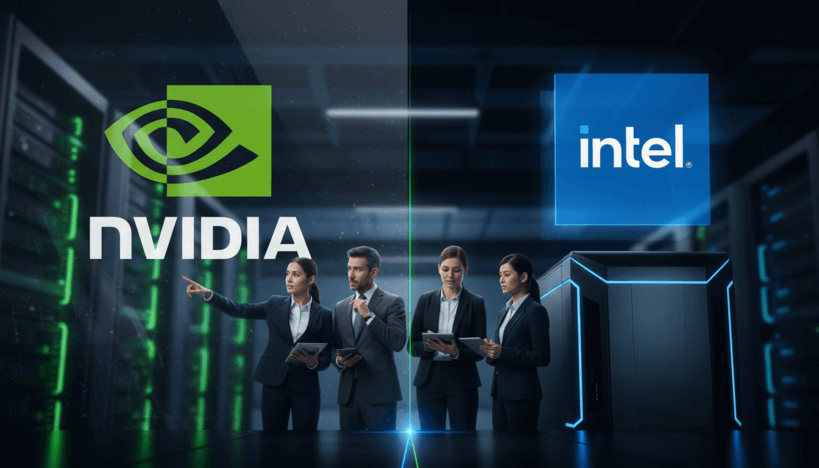 Nvidia инвестирует $5 млрд в совместную разработку чипов с Intel
