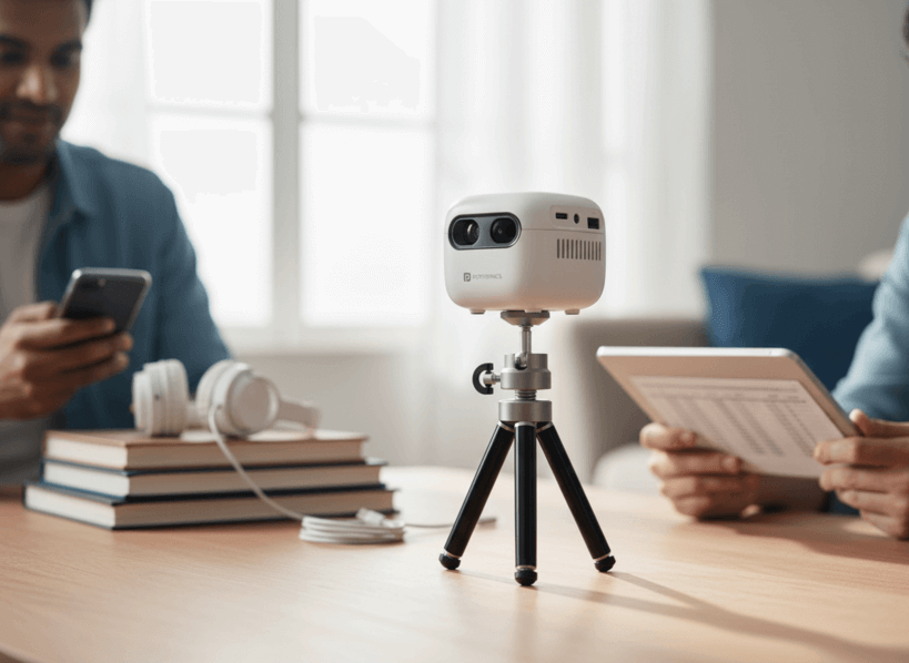 Portronics представила мини-проектор с экраном до 100 дюймов