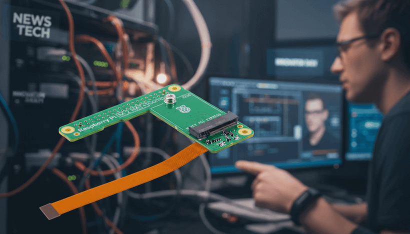 Raspberry Pi представила уменьшенную плату M.2 Hat+