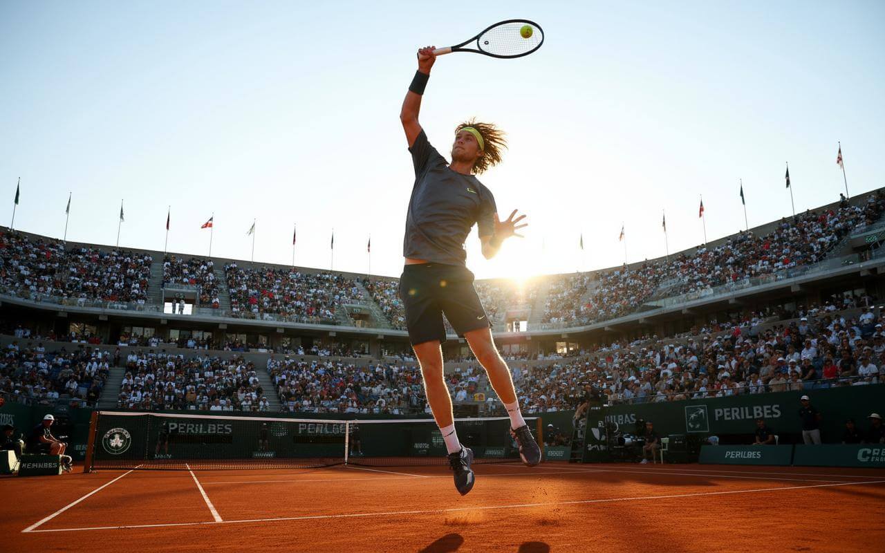 Рублёв завершил выступление на US Open, не выйдя в 1/4 финала