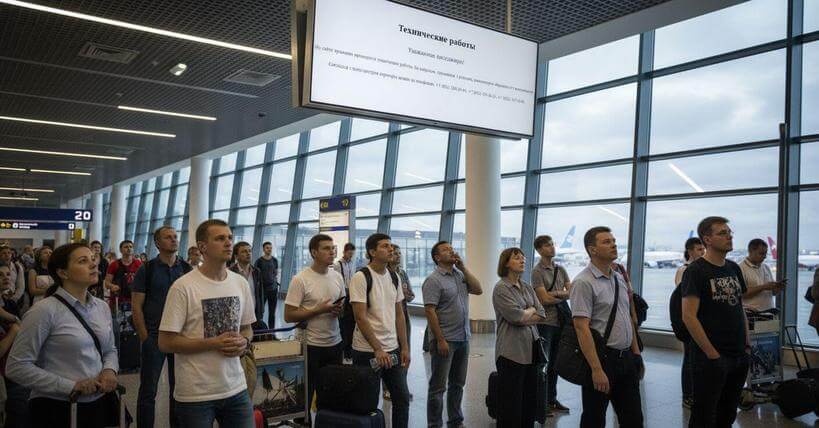 Сайт аэропорта Пулково подвергся хакерской атаке