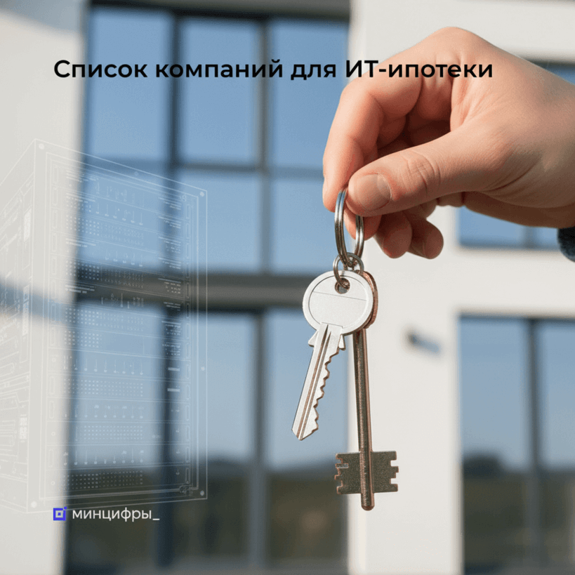 Список компаний для оформления IT-ипотеки стал шире