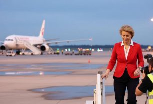 В ЕС обвинили Россию в принудительной посадке самолёта фон дер Ляйен по бумажным картам