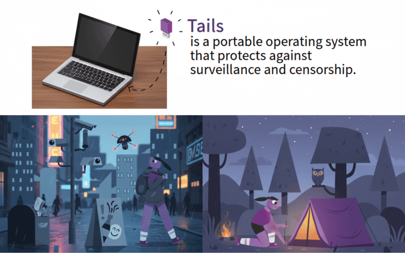Выпущена новая версия анонимной ОС Tails 7.0