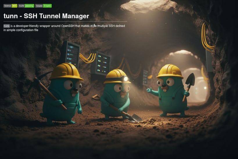 Вышел Tunn — простой инструмент для управления несколькими SSH-туннелями