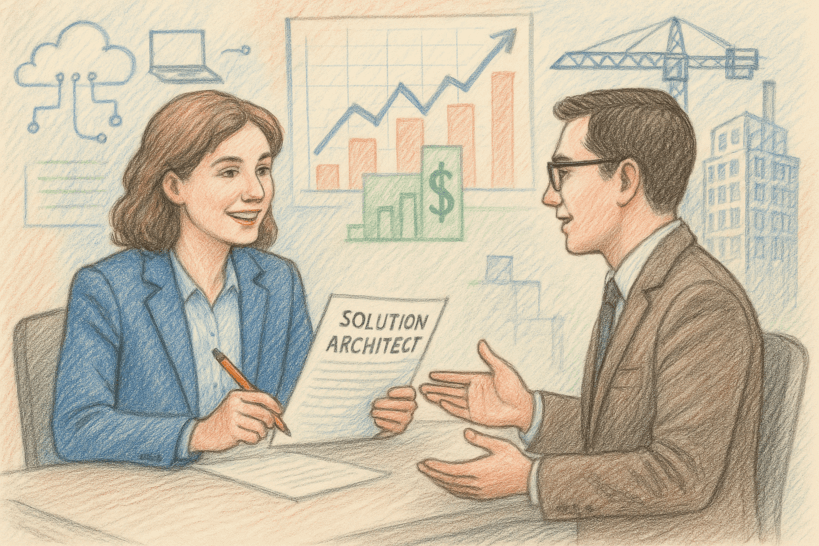 Зарплатные ожидания и карьерные перспективы Solution Architect в разных отраслях и компаниях