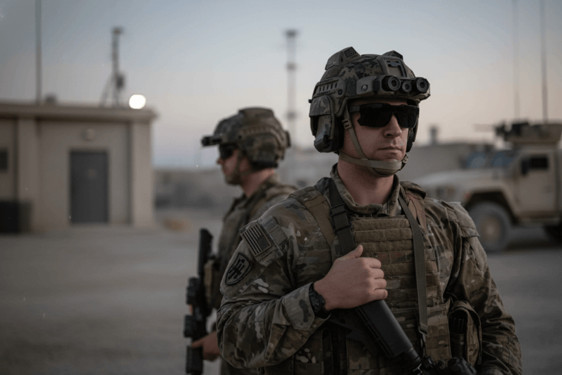 Anduril представила шлем EagleEye для обзора сквозь стены