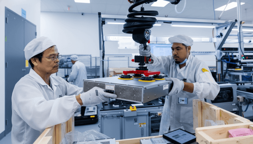 Apple начала поставки серверов, произведённых в США