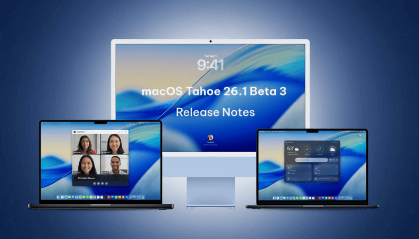 Apple расширила функции и улучшила интерфейс в macOS Tahoe 26.1 Beta 3