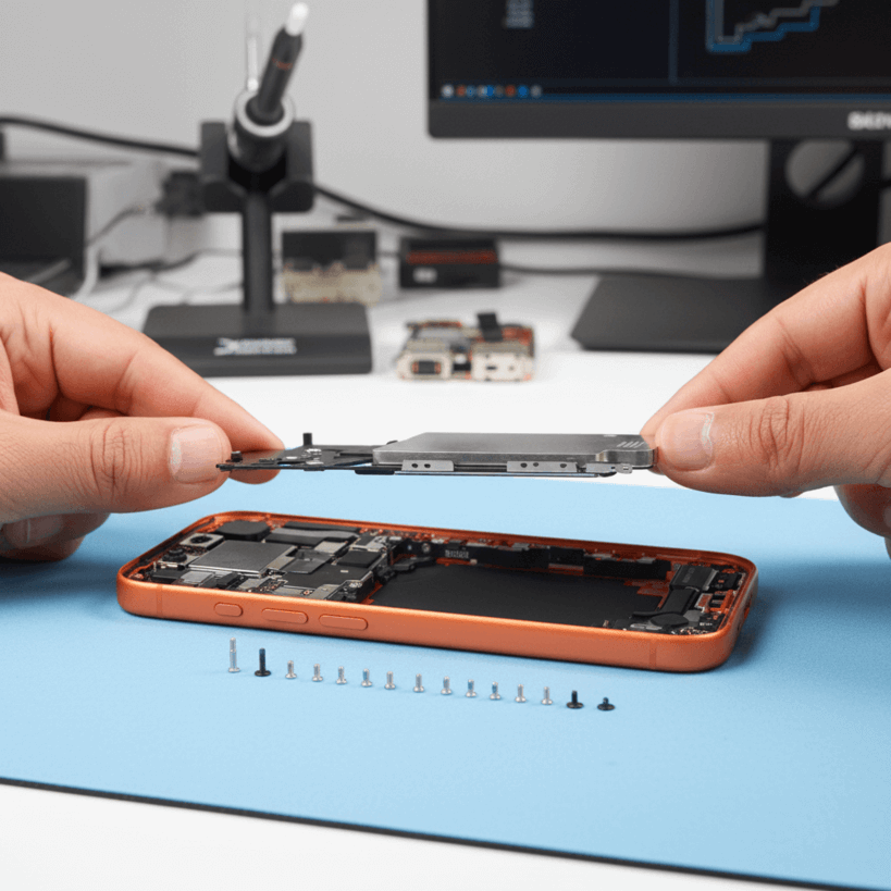 Apple выпустила детали для самостоятельного ремонта iPhone 17 и iPhone Air