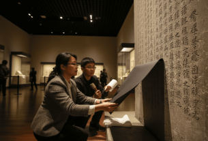 Китайские учёные с помощью ИИ восстановили свиток IV века