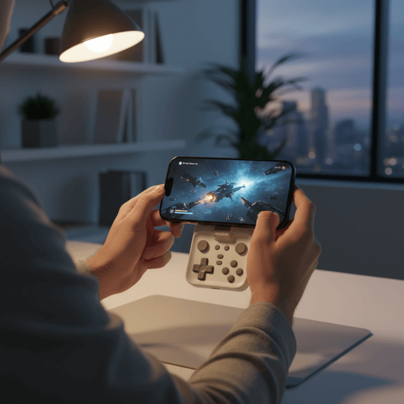 Контроллер M4 Snap-On превратит смартфон в подобие Game Boy