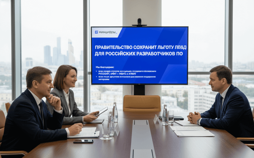Льгота по НДС для IT-компаний будет сохранена — правительство РФ