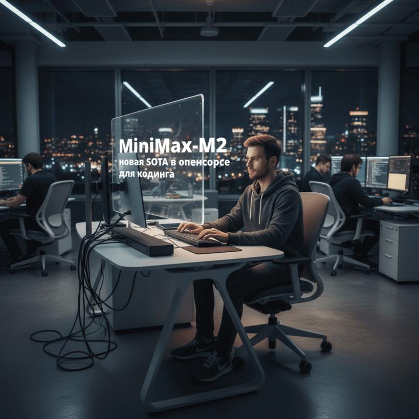 MiniMax-M2: новая вершина среди open-source ИИ для кодинга
