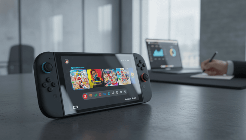 Nintendo запатентовала второй экран для консоли Switch 2