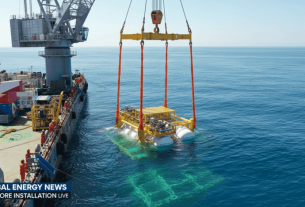 В Китае запущен подводный дата-центр на энергии ветра