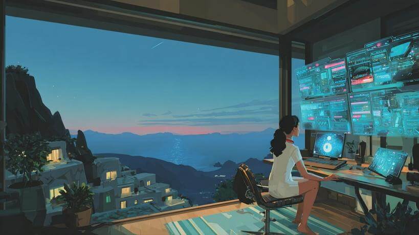 Построение системы для управления удаленной работой