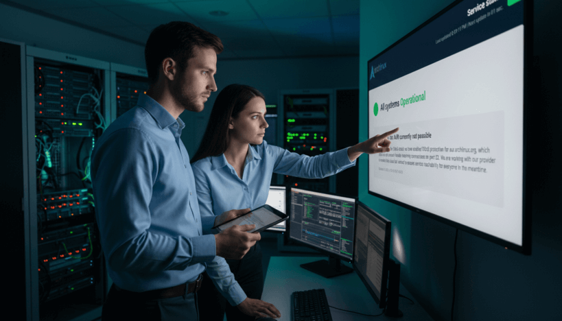 Репозиторий Arch Linux AUR вновь стал жертвой DDoS-атаки