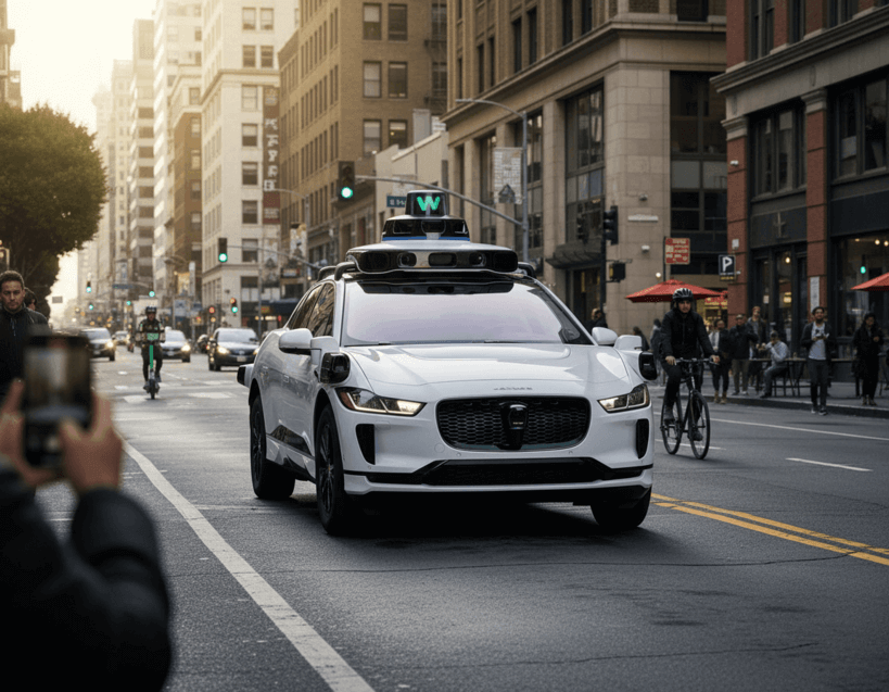 В США полиция остановила роботакси Waymo из-за подозрения на опьянение