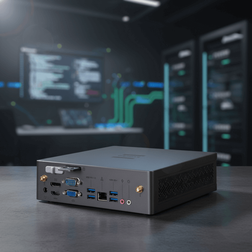 Yadro начала продажи компактного мини-ПК Kvadra TAU mini для бизнеса