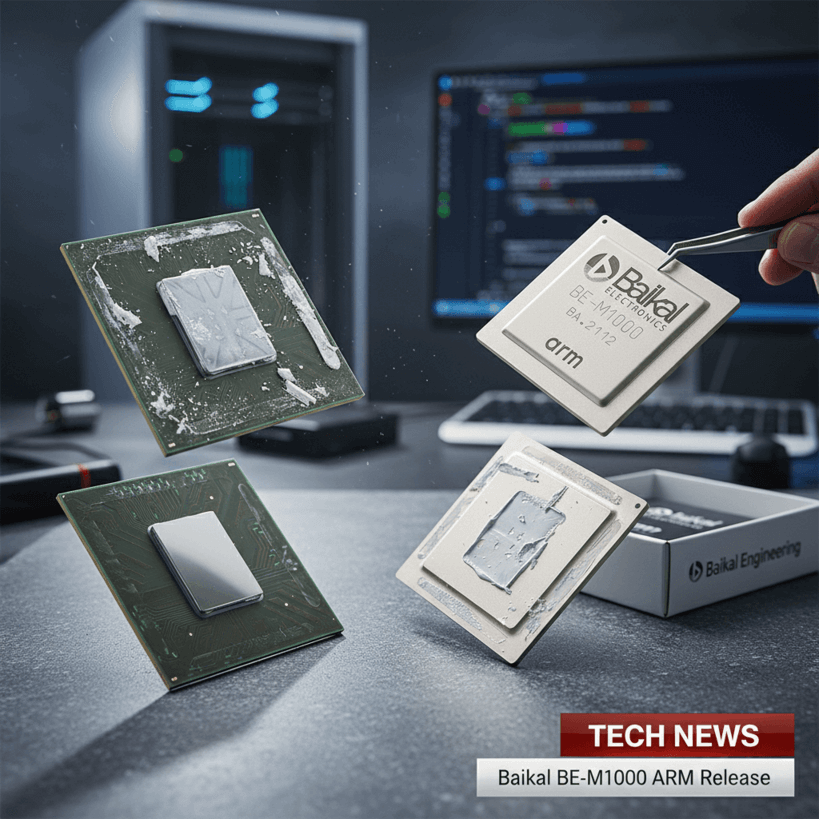 «Байкал Электроникс» остановила корпусирование чипов Baikal-M в России