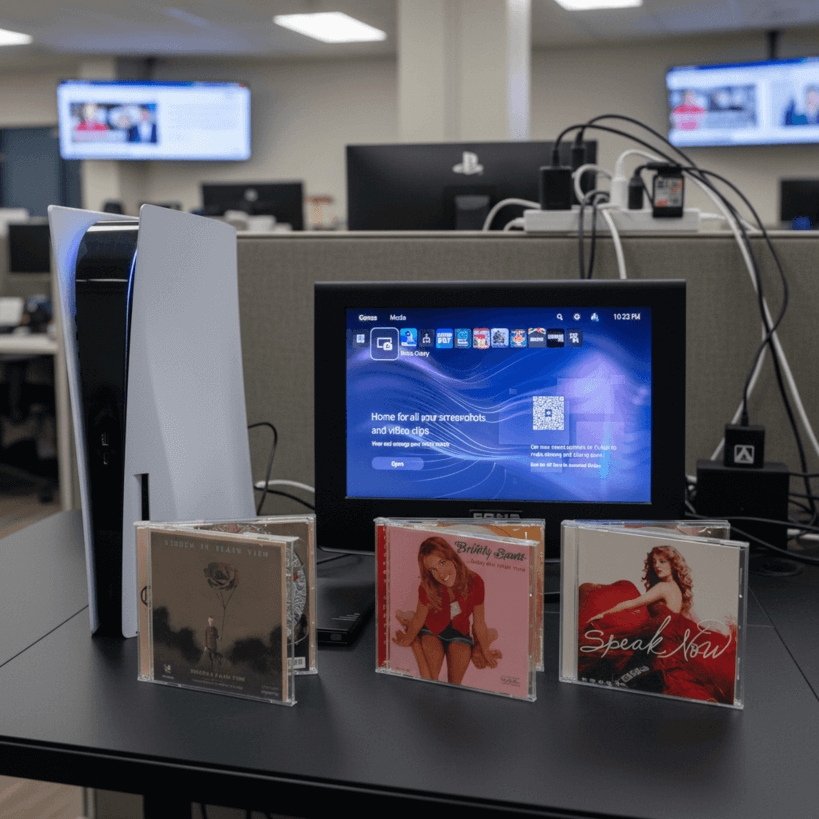 Блогер показал, как запускать компакт-диски на PlayStation 5