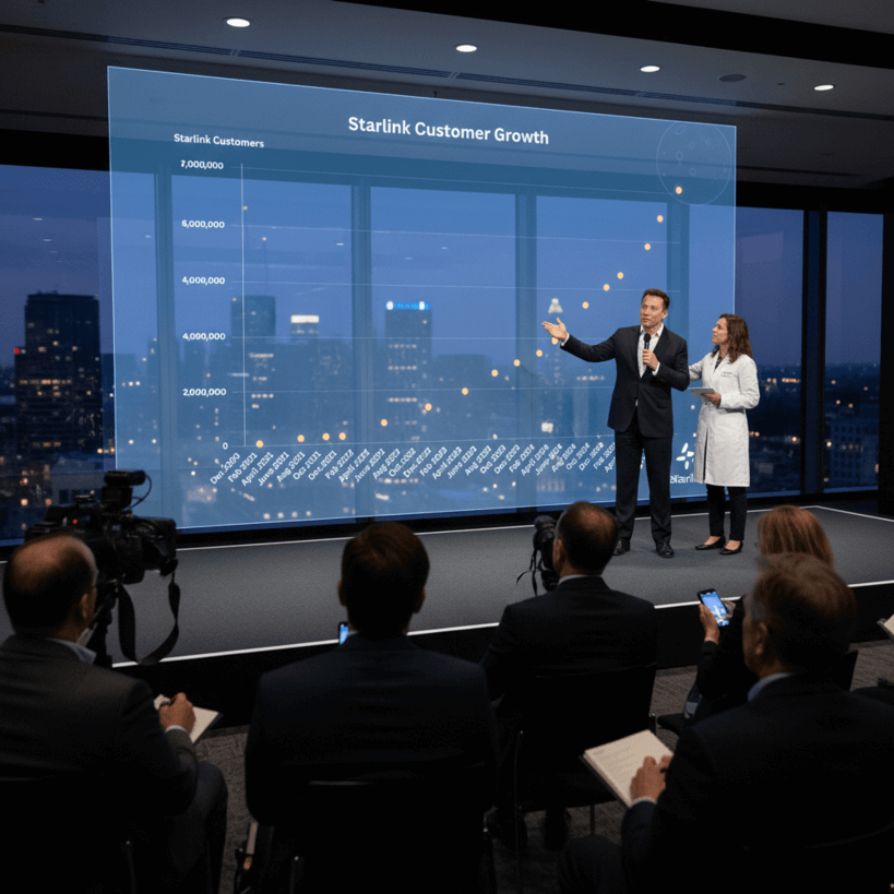 Число активных пользователей Starlink превысило 8 миллионов