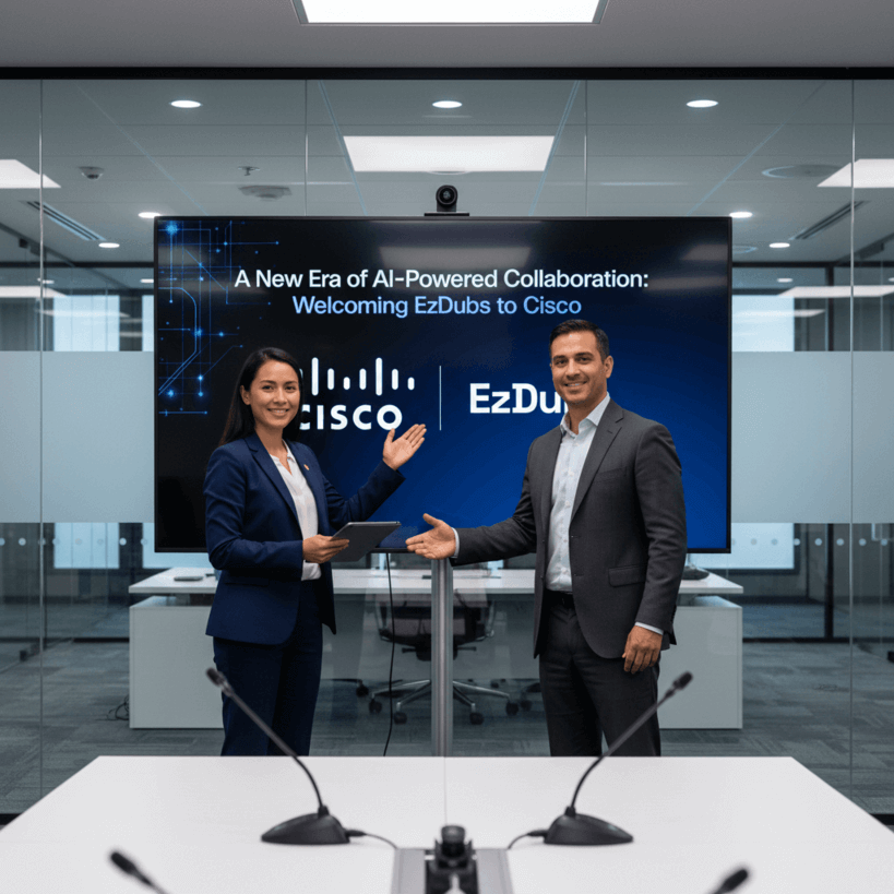 Cisco купила переводческий стартап EzDubs