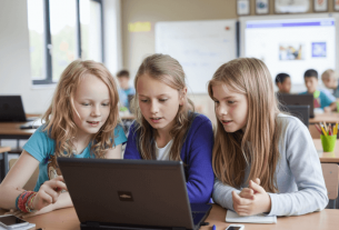 Эксперт объяснил падение результатов тестов школьников использованием ноутбуков