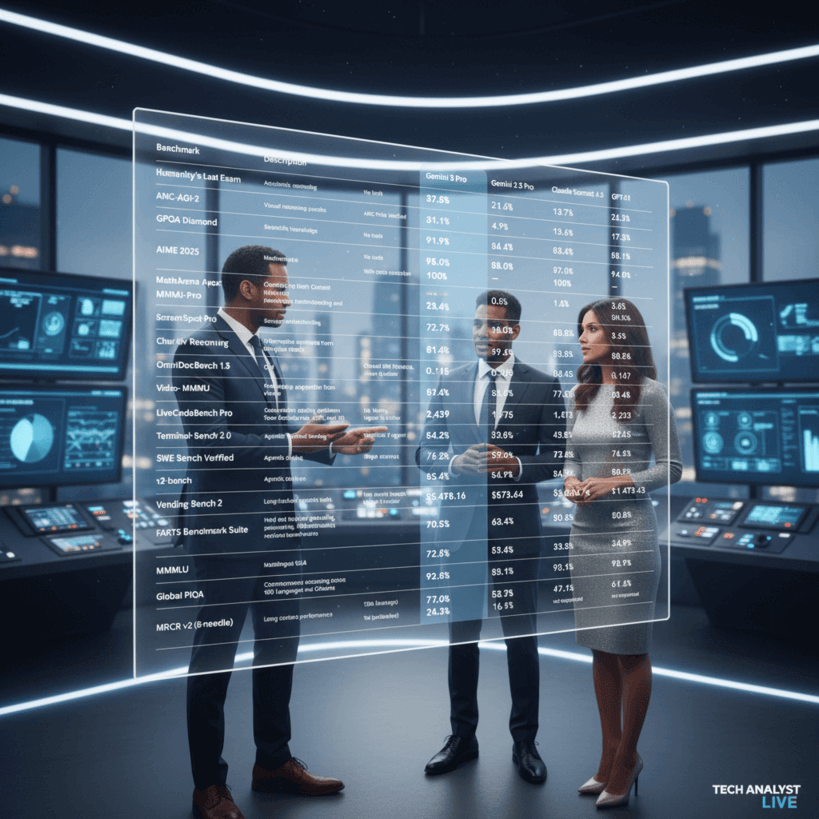 В сеть попала карточка характеристик Gemini 3 Pro