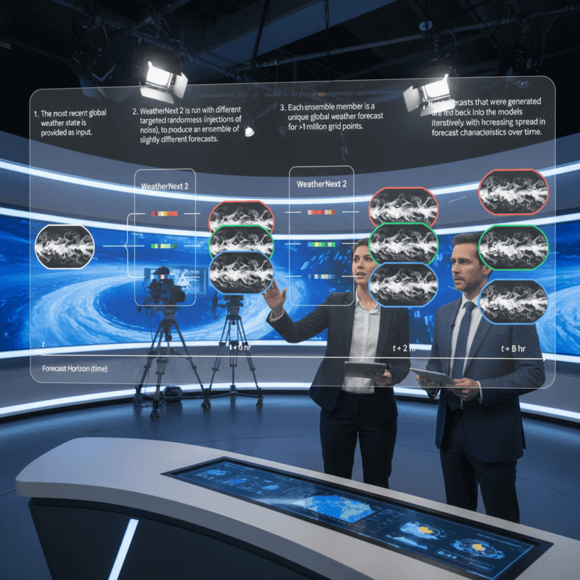 Google улучшила прогноз погоды с помощью искусственного интеллекта