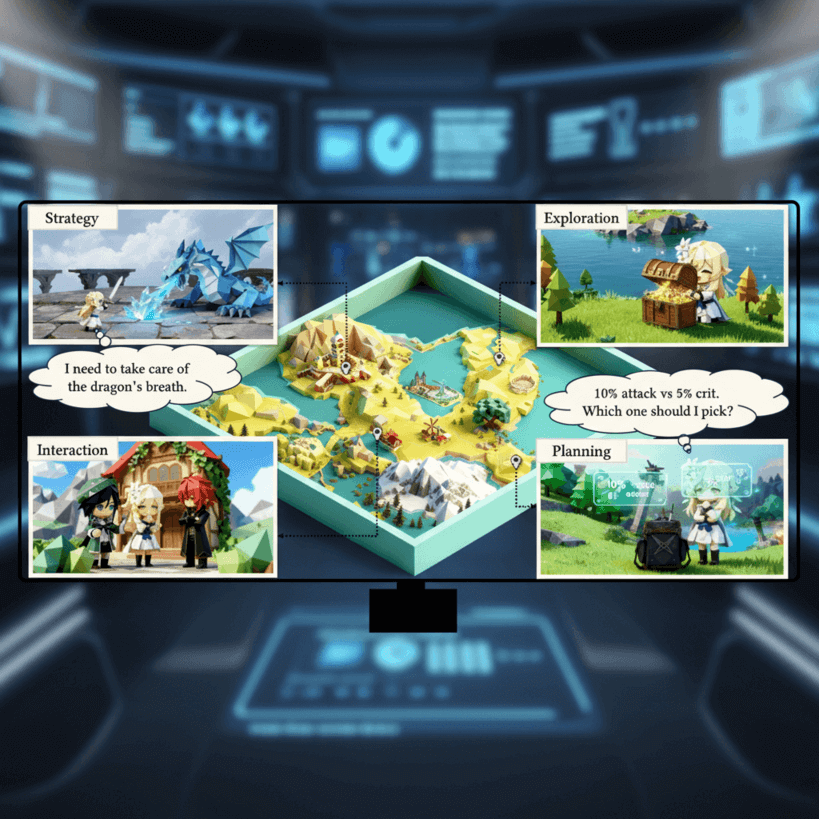 ИИ Qwen теперь способен проходить Genshin Impact, как обычный игрок