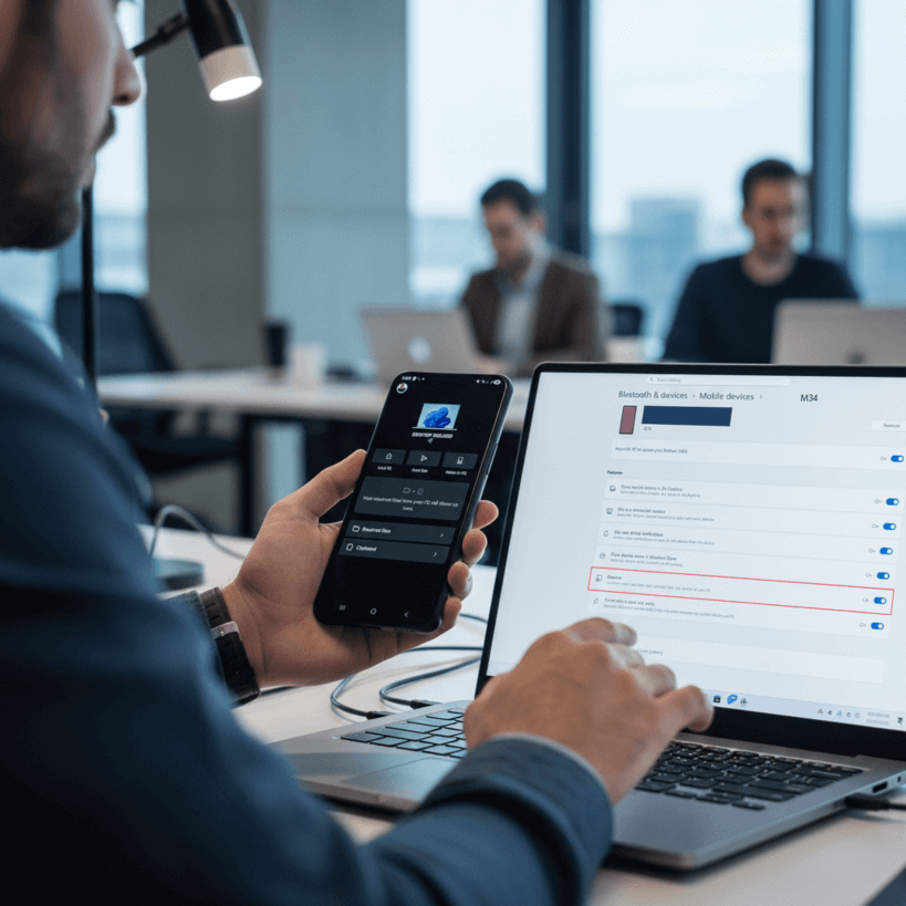 Microsoft внедрила в панель задач Windows 11 функцию возобновления Android-приложений