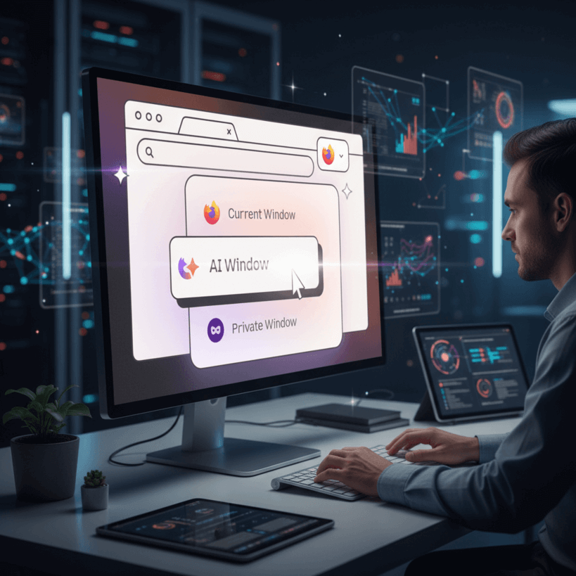 Mozilla представила AI Window — новый инструмент для Firefox