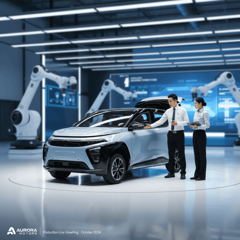 На заводе «Москвич» собрали опытный образец электрокара «Атом»