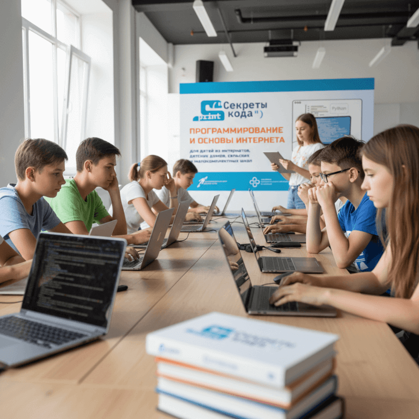 Началось обучение детей и наставников по проекту «Секреты кода»