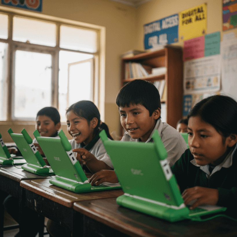 Ноутбук для каждого ребёнка в Перу повысил IT-навыки, но не успеваемость