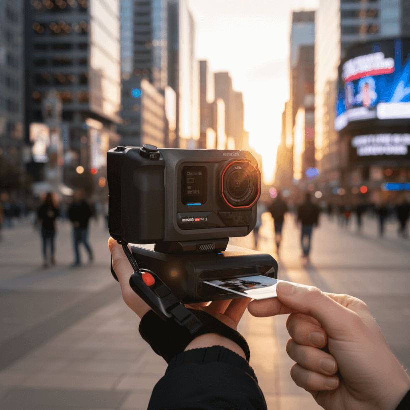 Новые аксессуары Insta360 делают Ace Pro 2 фотокамерой мгновенной печати