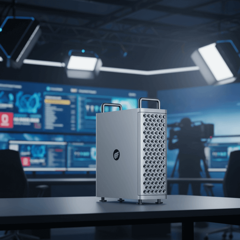 Orico выпустила мини-ПК OminiPro в стиле Apple Mac Pro