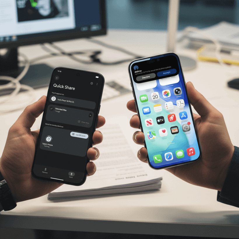 Передача файлов между Android и iPhone стала проще, но доступ ограничен