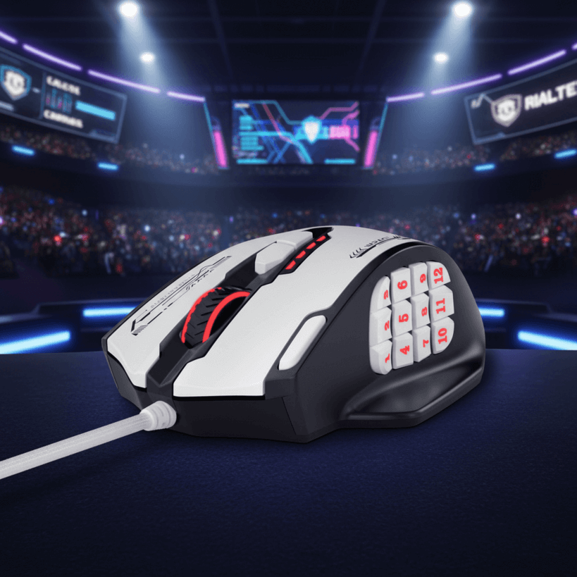 Redragon представила игровую мышь Impact M908 SE с 18 кнопками