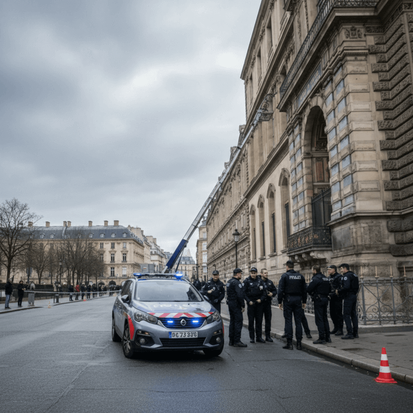 В Лувре для видеонаблюдения использовали пароль «Louvre»