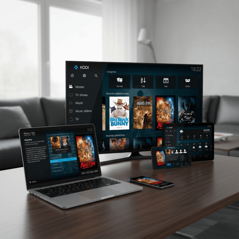 Выпущена новая версия медиацентра Kodi 21.3 Omega