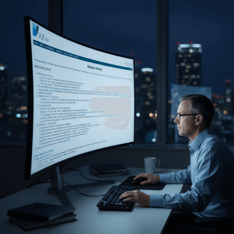 Выпущена новая версия SQLite 3.51