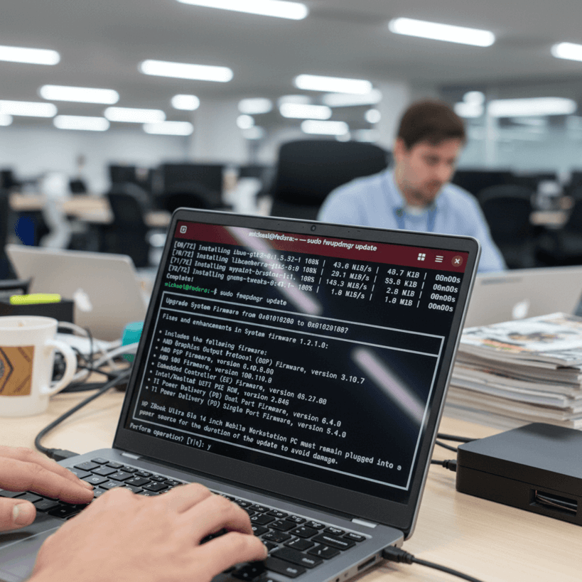 Вышел открытый инструмент для загрузки прошивок Fwupd 2.0.17